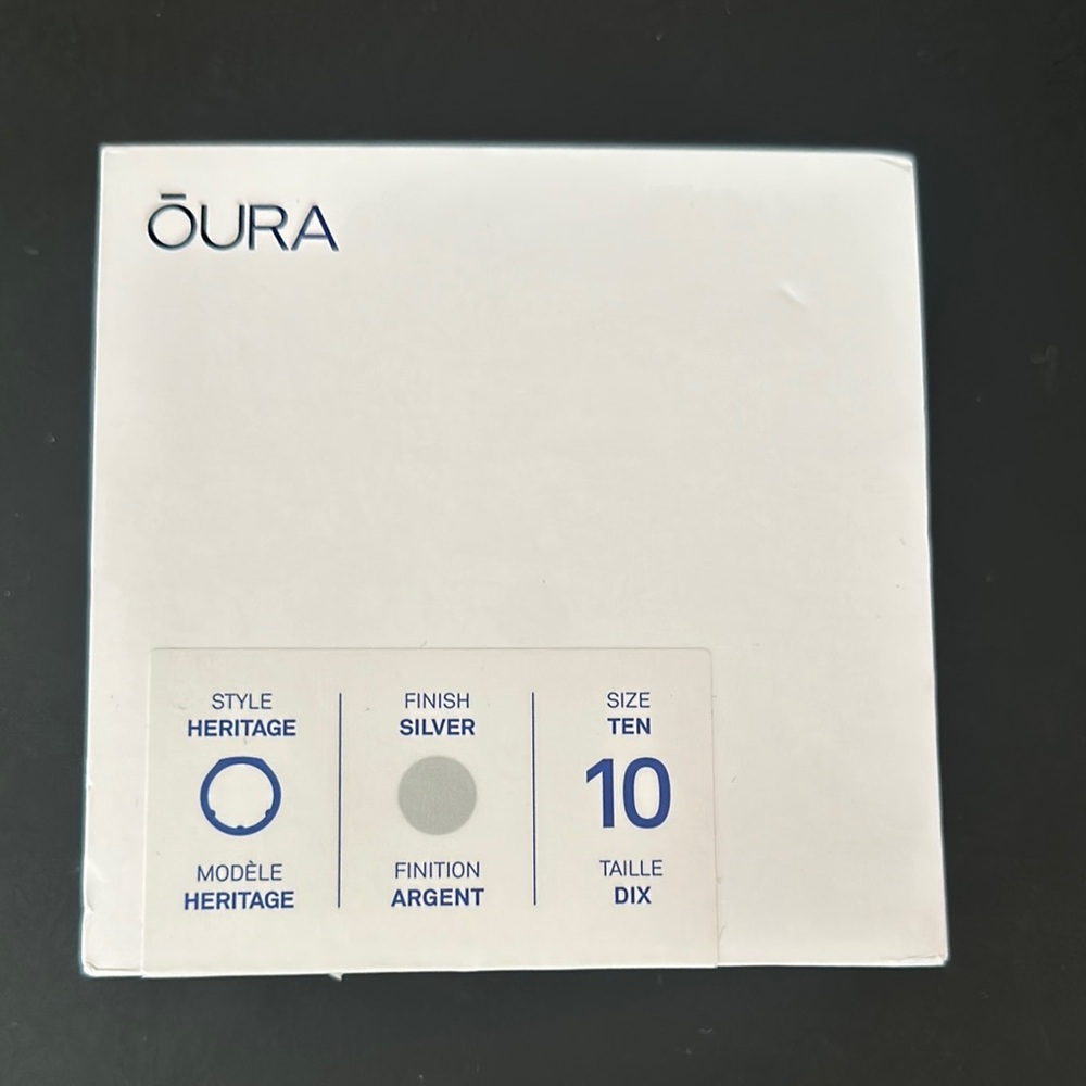 Ōura Silver Ring Size 10